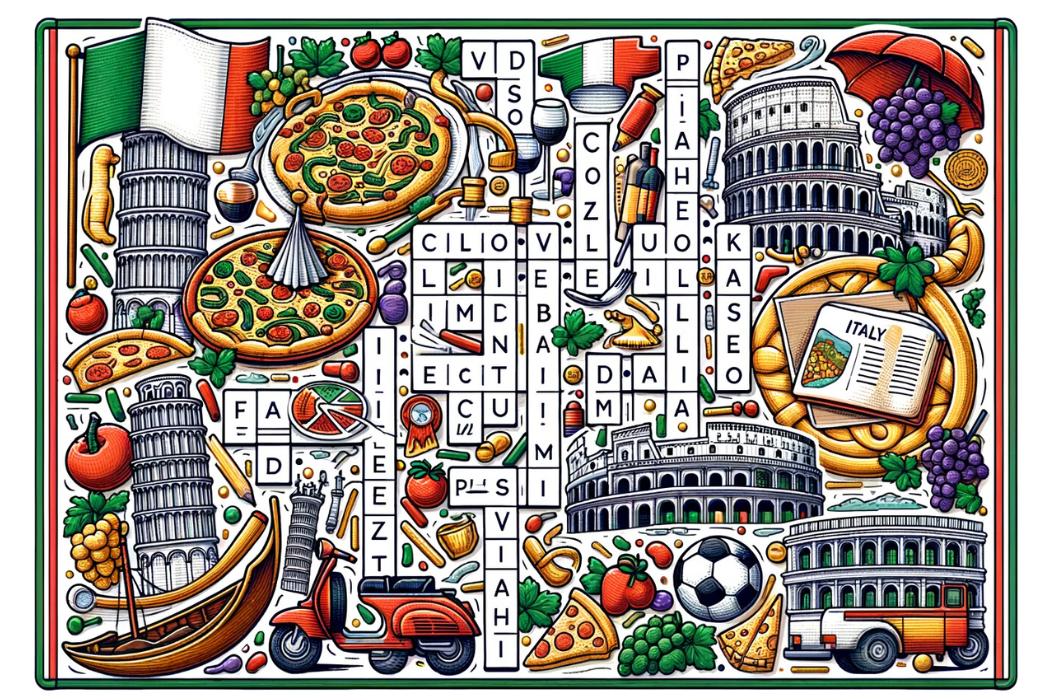 Italian Word Search Puzzles